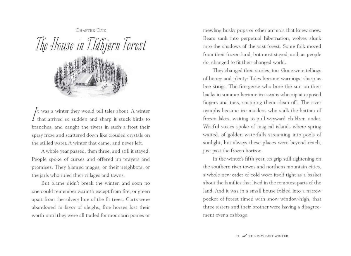 *SIGNED* Kiran Millwood Hargrave: The Way Past Winter, illustrated by Lauren O'Hara - Tales for Tadpoles