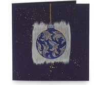 Stamp: Christmas Ornament With Leaf Ornament - Tales for Tadpoles