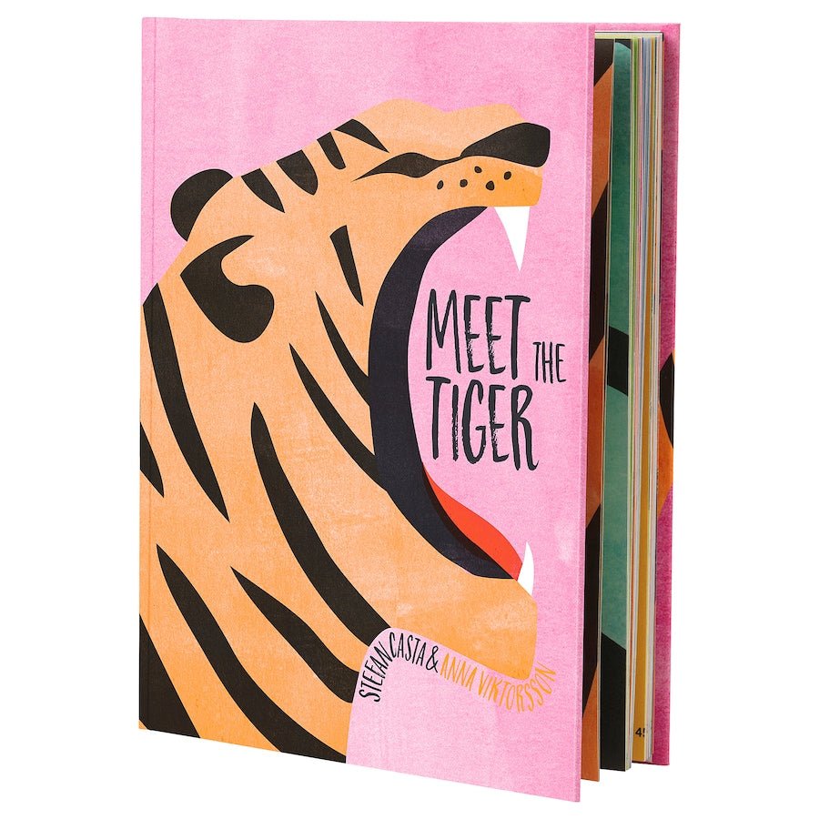 Stephan Casta: Meet the Tiger, illustrated by Anna Viktorsson (Second - Hand) - Tales for Tadpoles