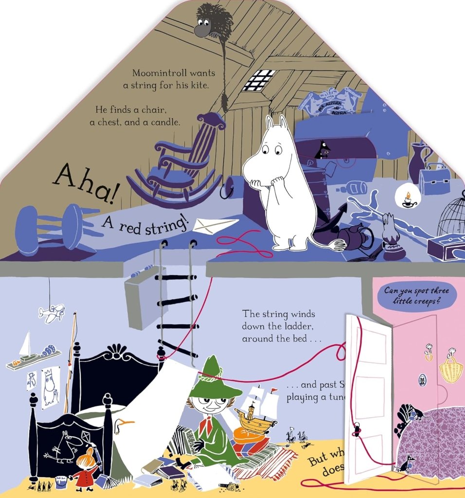 Tove Jansson: In the Moominhouse - A Lift - the - Flap Moomin Story - Tales for Tadpoles