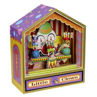 Traditional Music Box: Dancing Musical Clowns Balançoire© (with drawer) - Tales for Tadpoles
