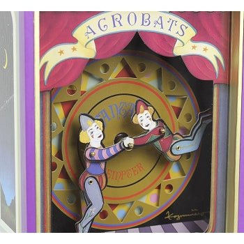 Traditional Music Box: Grand Dancing Musical Acrobates© (with drawer) - Tales for Tadpoles