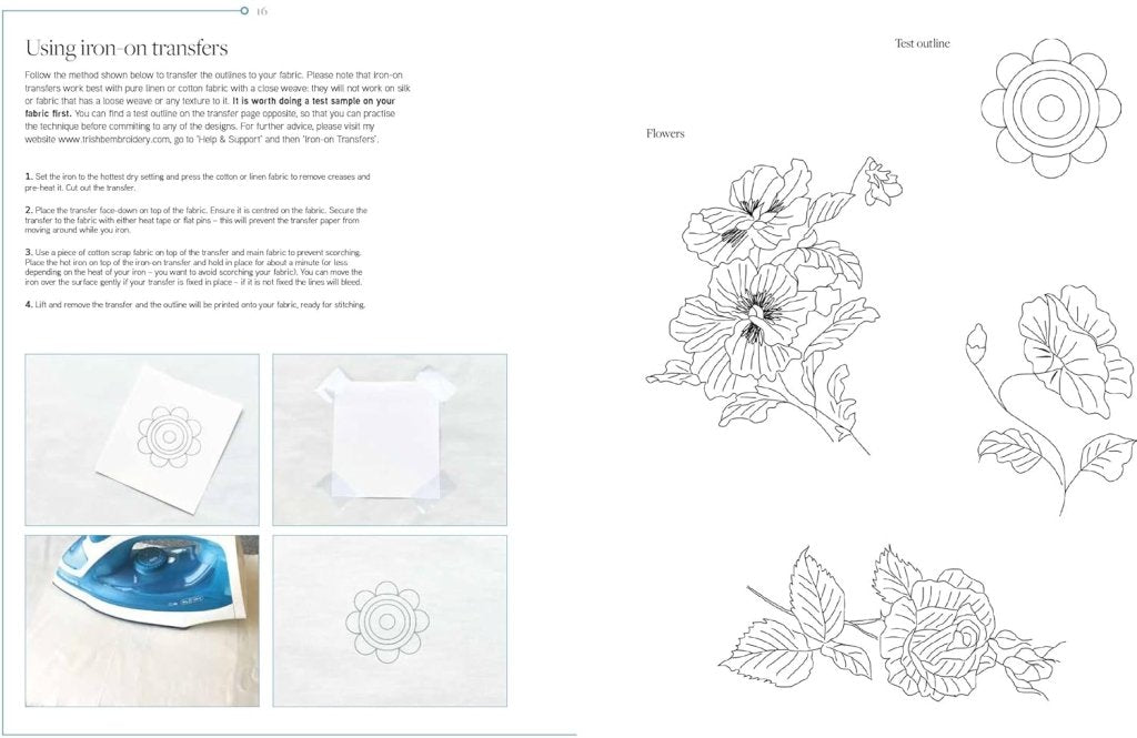 Trish Burr: Nature Embroidery Transfers - Tales for Tadpoles