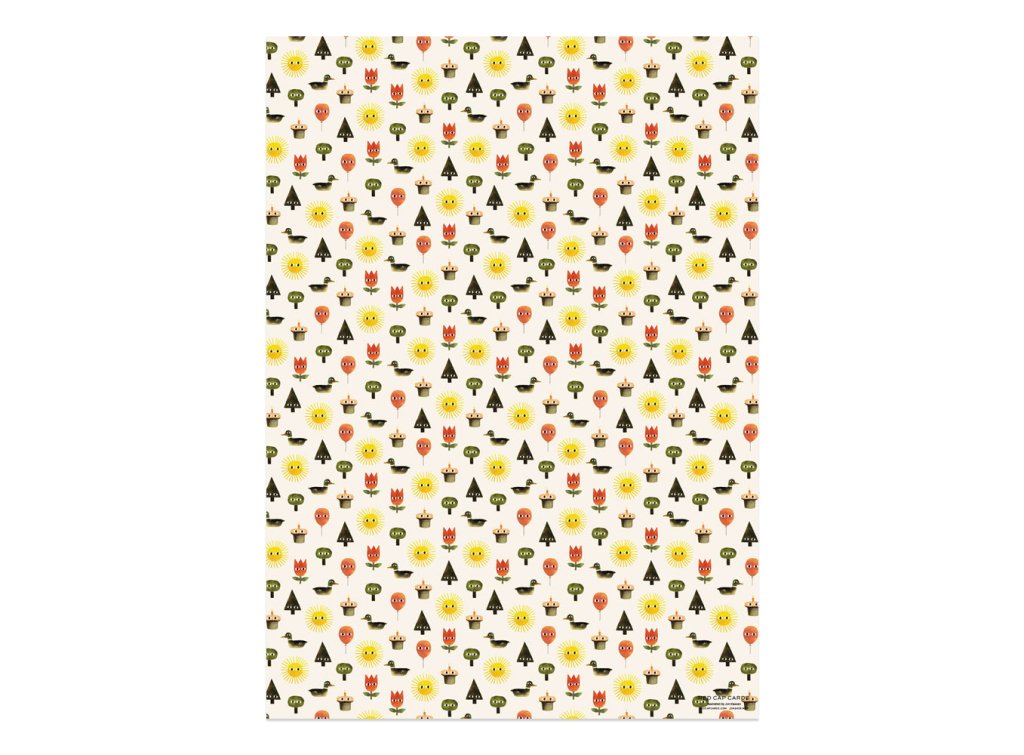 Gift Wrap: Jon Klassen - For You (Roll of 3 sheets) - Tales for Tadpoles