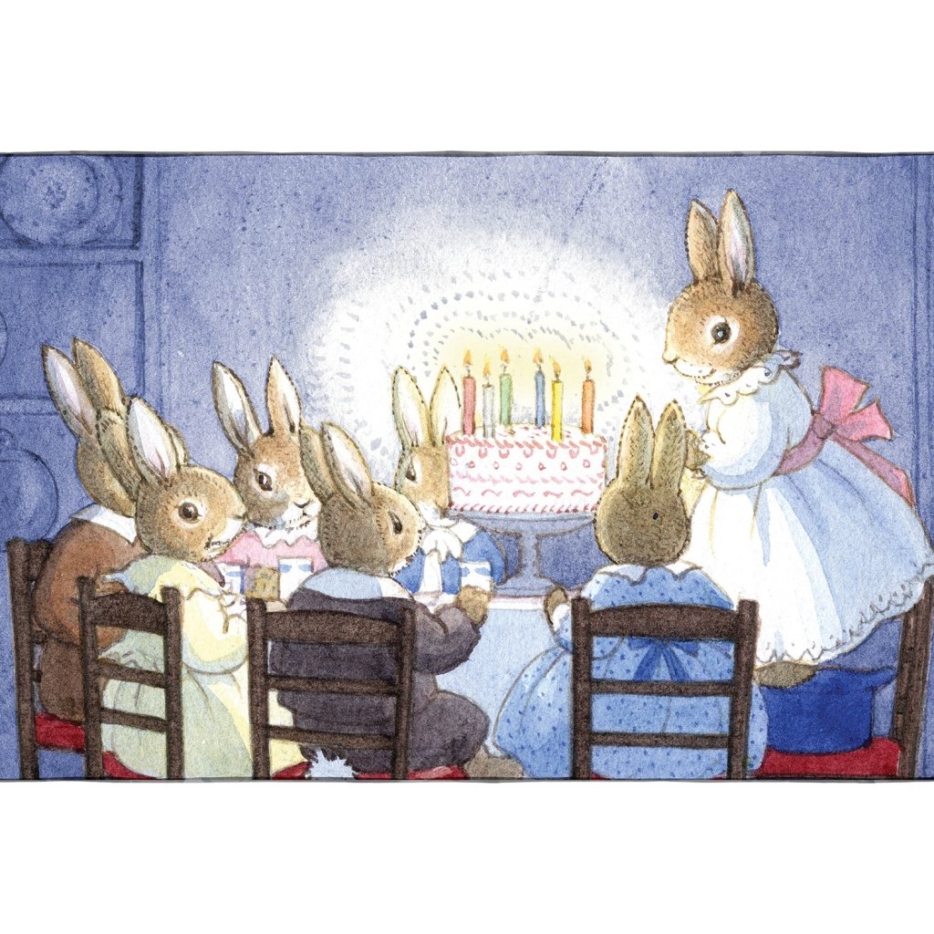 Greeting Card: Margaret Tempest - Bunny Birthday - Tales for Tadpoles