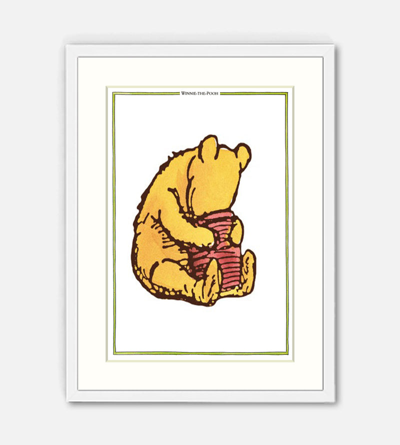 Print: Winnie the Pooh, Honeybear