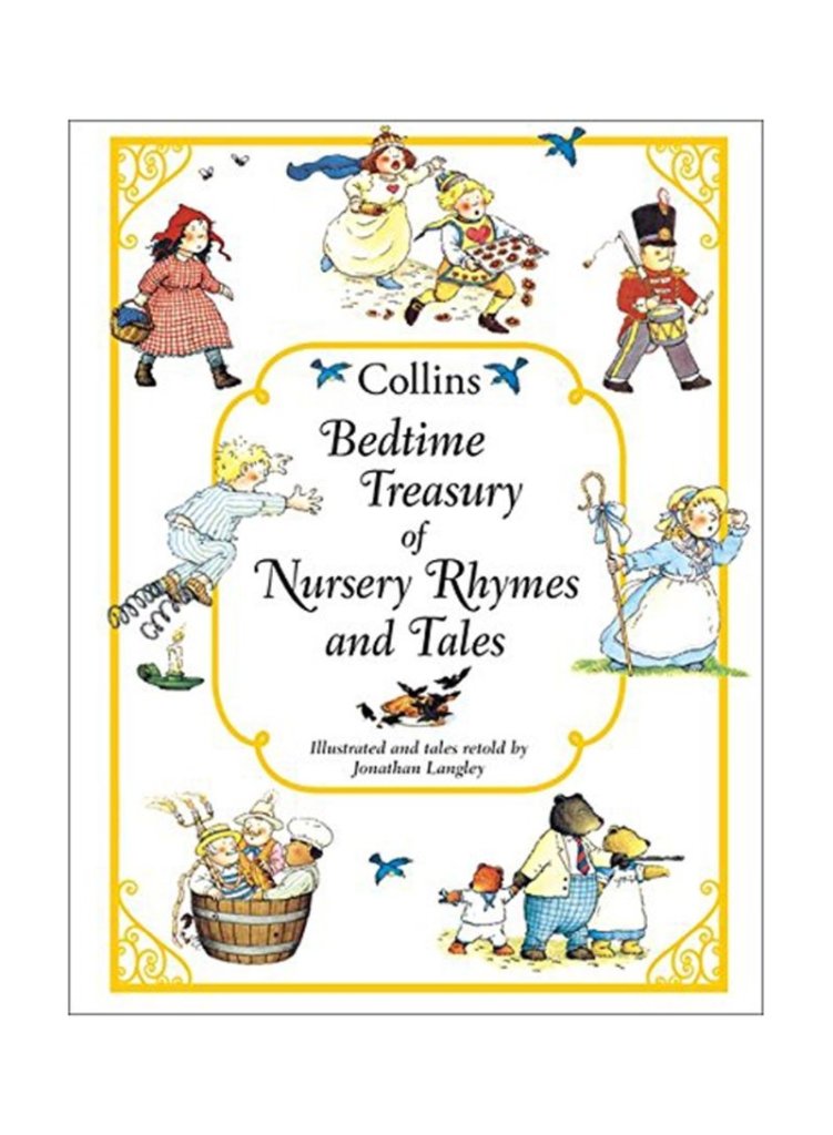 Jonathan Langley: Collins Bedtime Treasury of Nursery Rhymes and Tales (Second - Hand) - Tales for Tadpoles