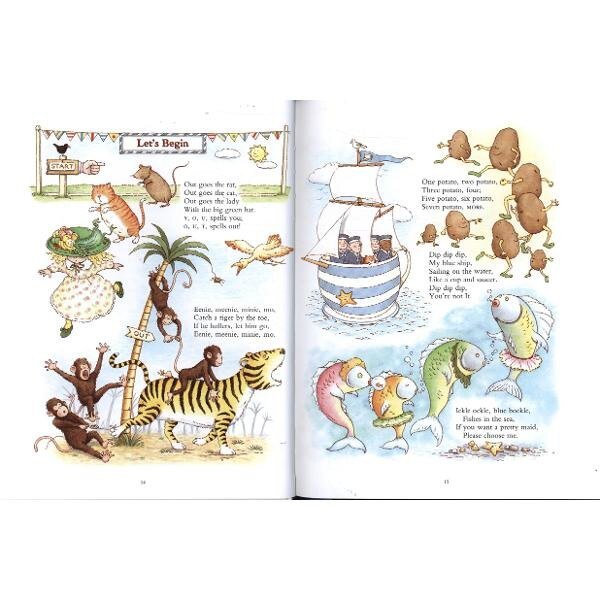 Jonathan Langley: Collins Bedtime Treasury of Nursery Rhymes and Tales (Second - Hand) - Tales for Tadpoles
