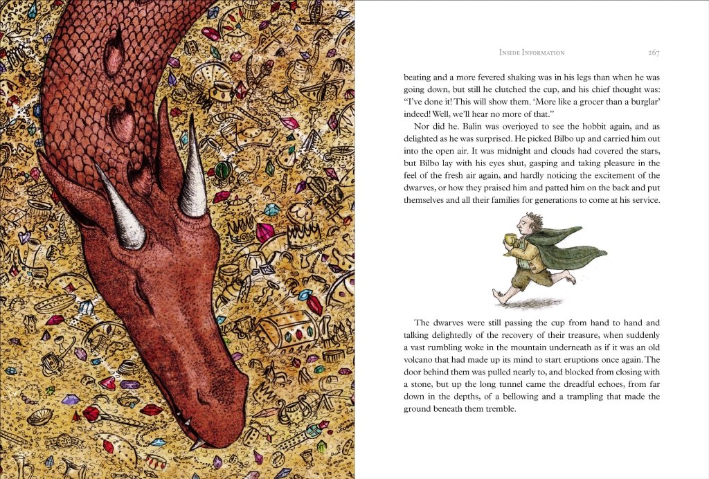 J.R.R. Tolkien: The Hobbit, illustrated by Jemima Catlin - Tales for Tadpoles