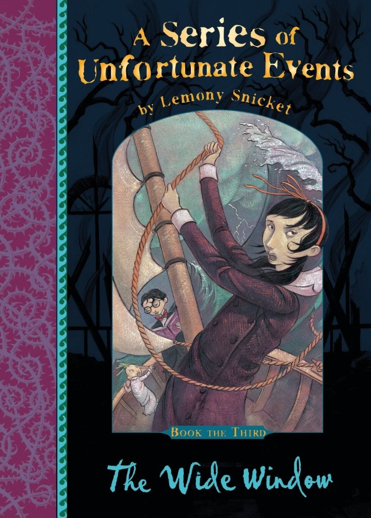 Lemony Snicket: A Series of Unfortunate Events, Book 3: The Wide Window (Second - Hand) - Tales for Tadpoles