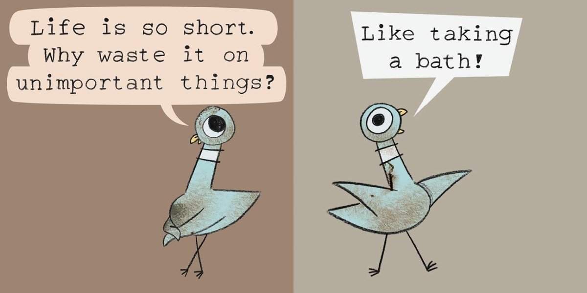 Mo Willems: The Pigeon Needs a Bath! - Tales for Tadpoles