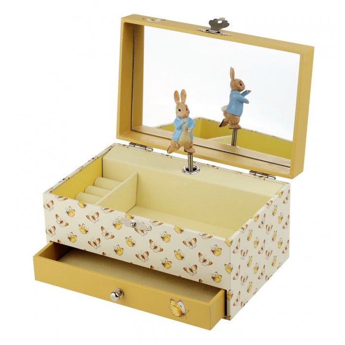 Musical Jewellery Box: Peter Rabbit (with Drawer) - Tales for Tadpoles