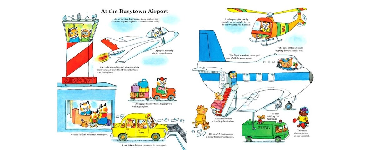 Richard Scarry's Busy Busy Life - Tales for Tadpoles