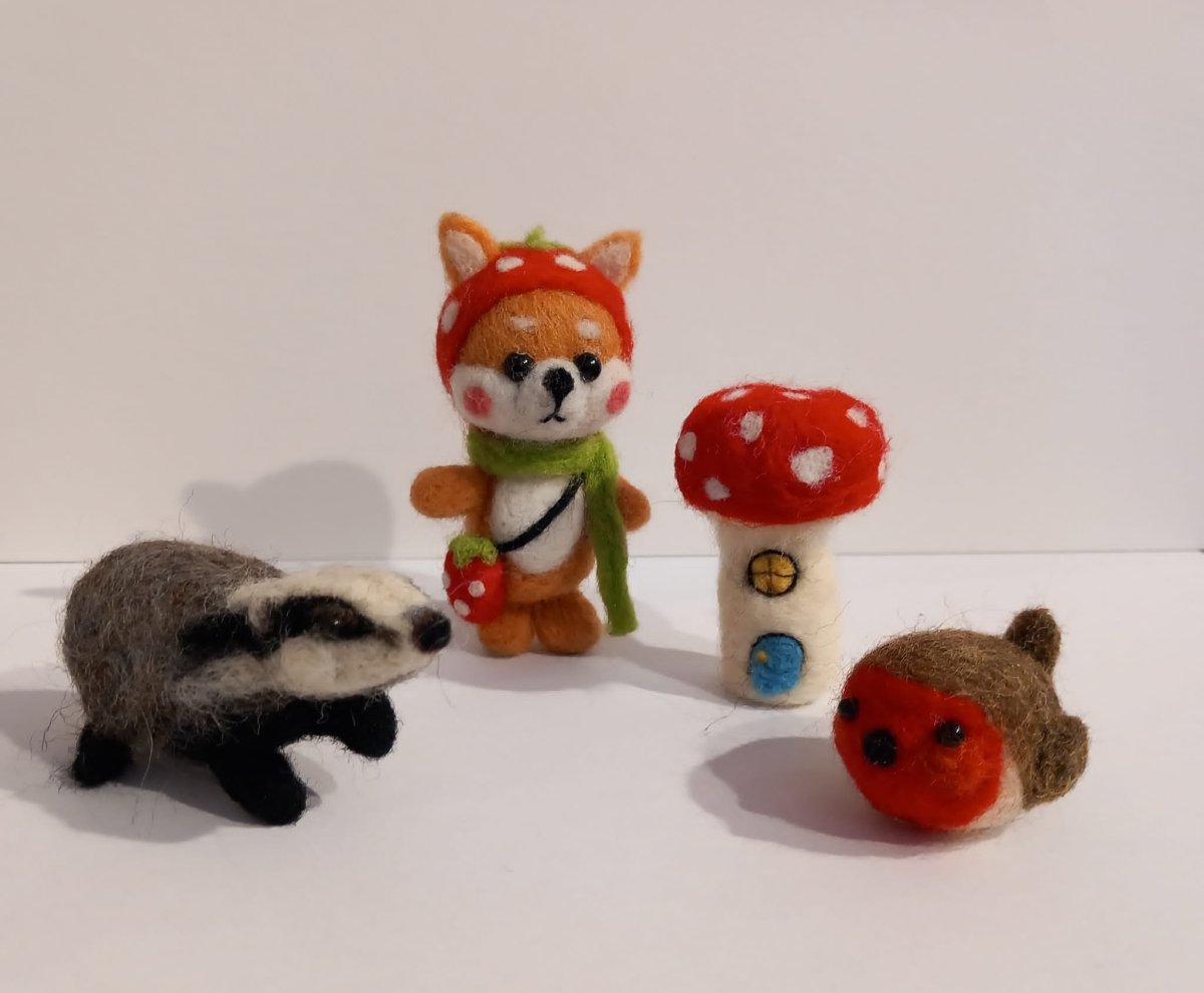 Needle Felting Workshops with Jenni Kilgallon - Tales for Tadpoles