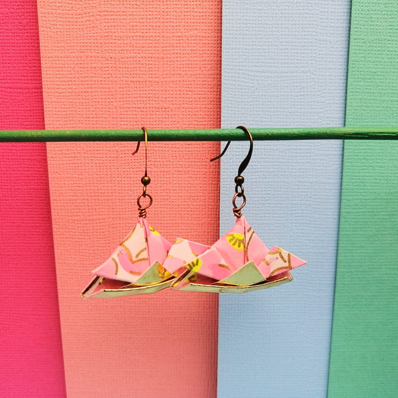 Origami Earrings Workshop with Ruth Keating (for 12+ and adults): 26th October 5pm