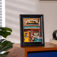 DIY Miniature House Kit: Old Times Bookstore