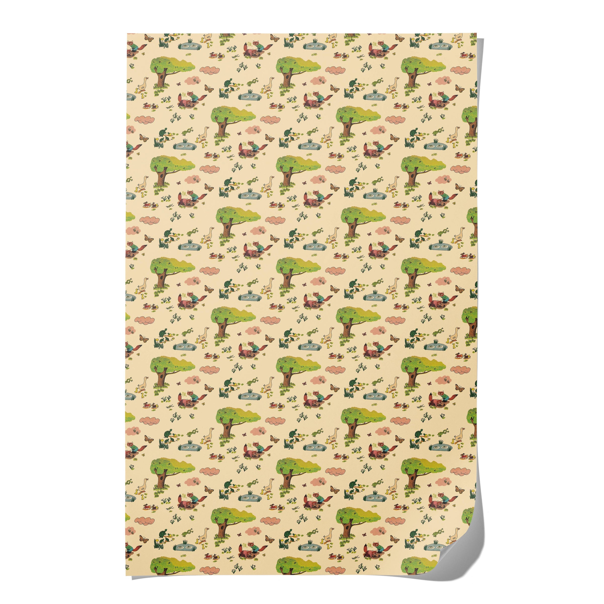 Wrapping Paper: Richard Scarry Whimsy Hollow