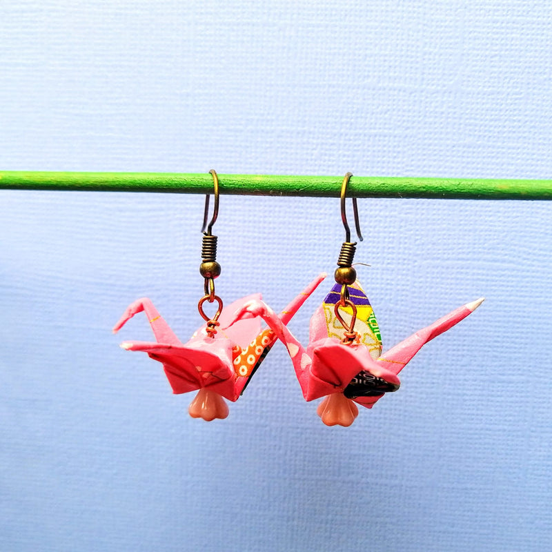 Origami Earrings Workshop with Ruth Keating (for 12+ and adults): 12th October 3pm