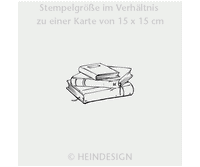 Stamp: Books Stack