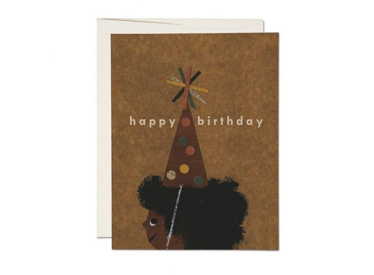 Greeting Card: Christian Robinson - Afro Birthday