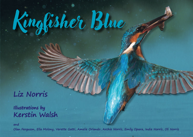Liz Norris: Kingfisher Blue, illustrated by Kerstin Walsh