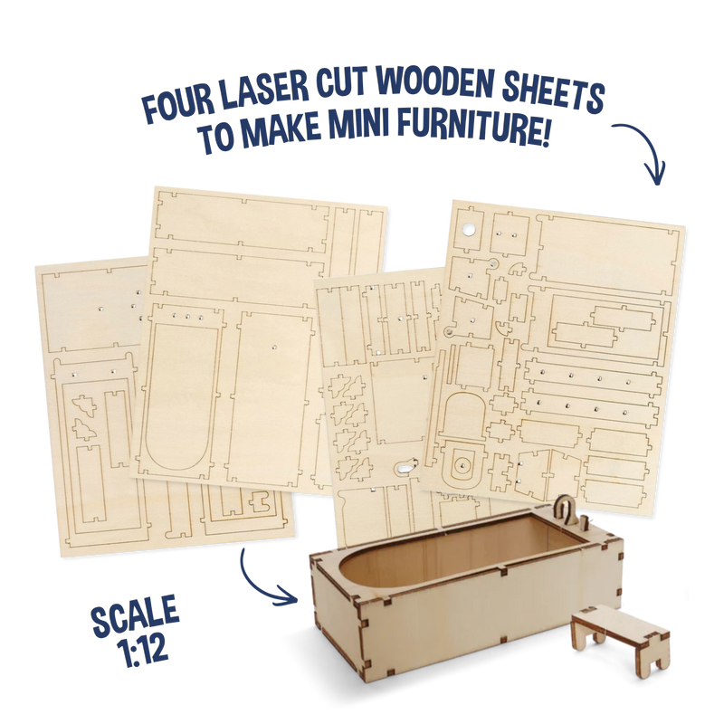 Mouse Mansion: Bathroom Kit