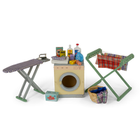 Mouse Mansion: Mini Scene Kit - Laundry Day