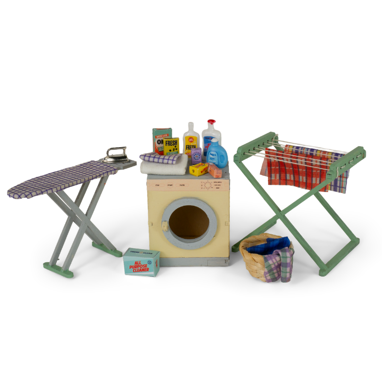 Mouse Mansion: Mini Scene Kit - Laundry Day