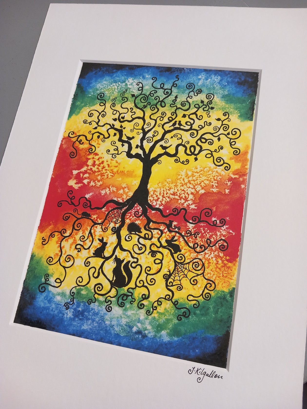 Tree of Life print by Jenni Kilgallon