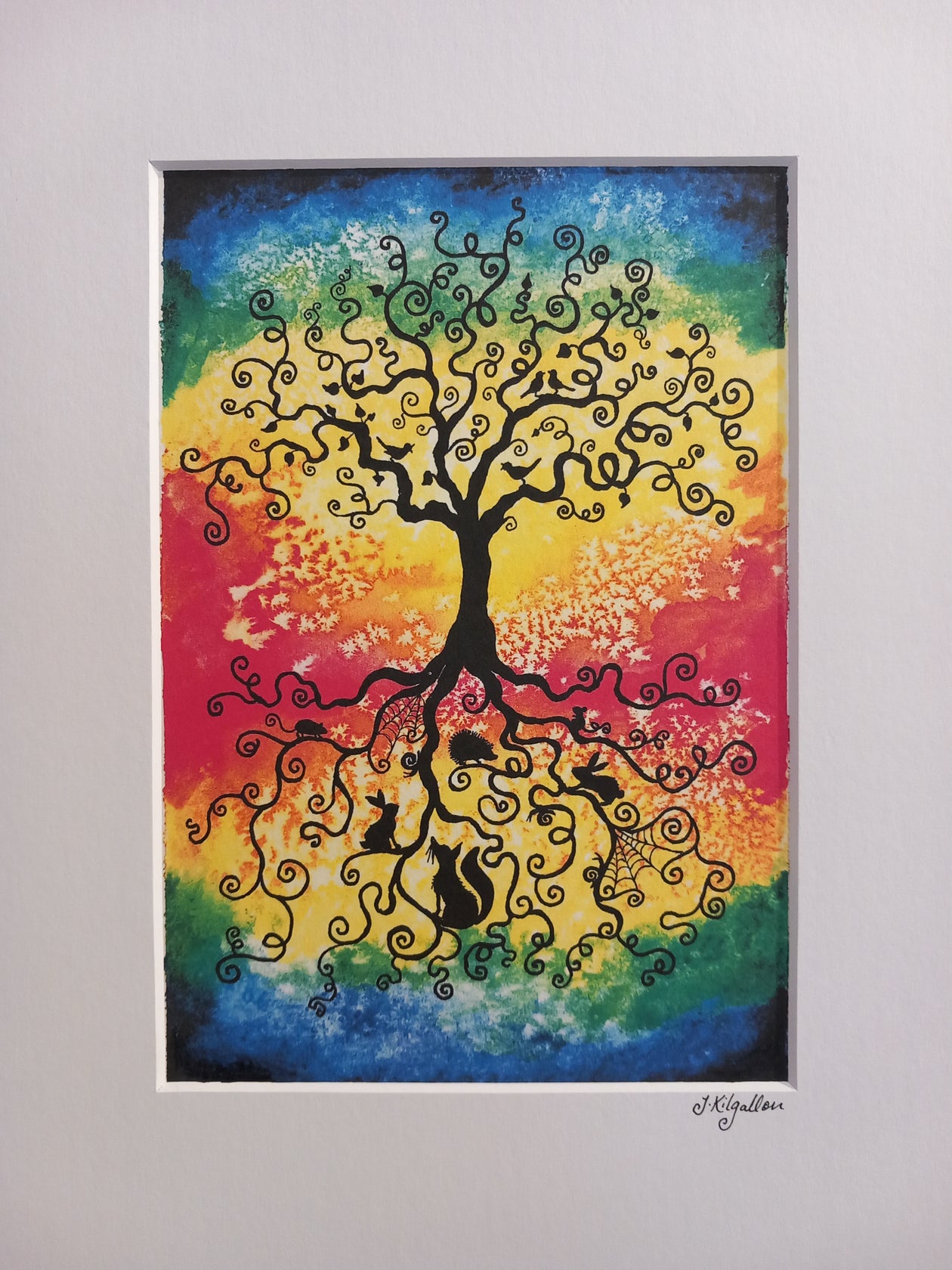 Tree of Life print by Jenni Kilgallon