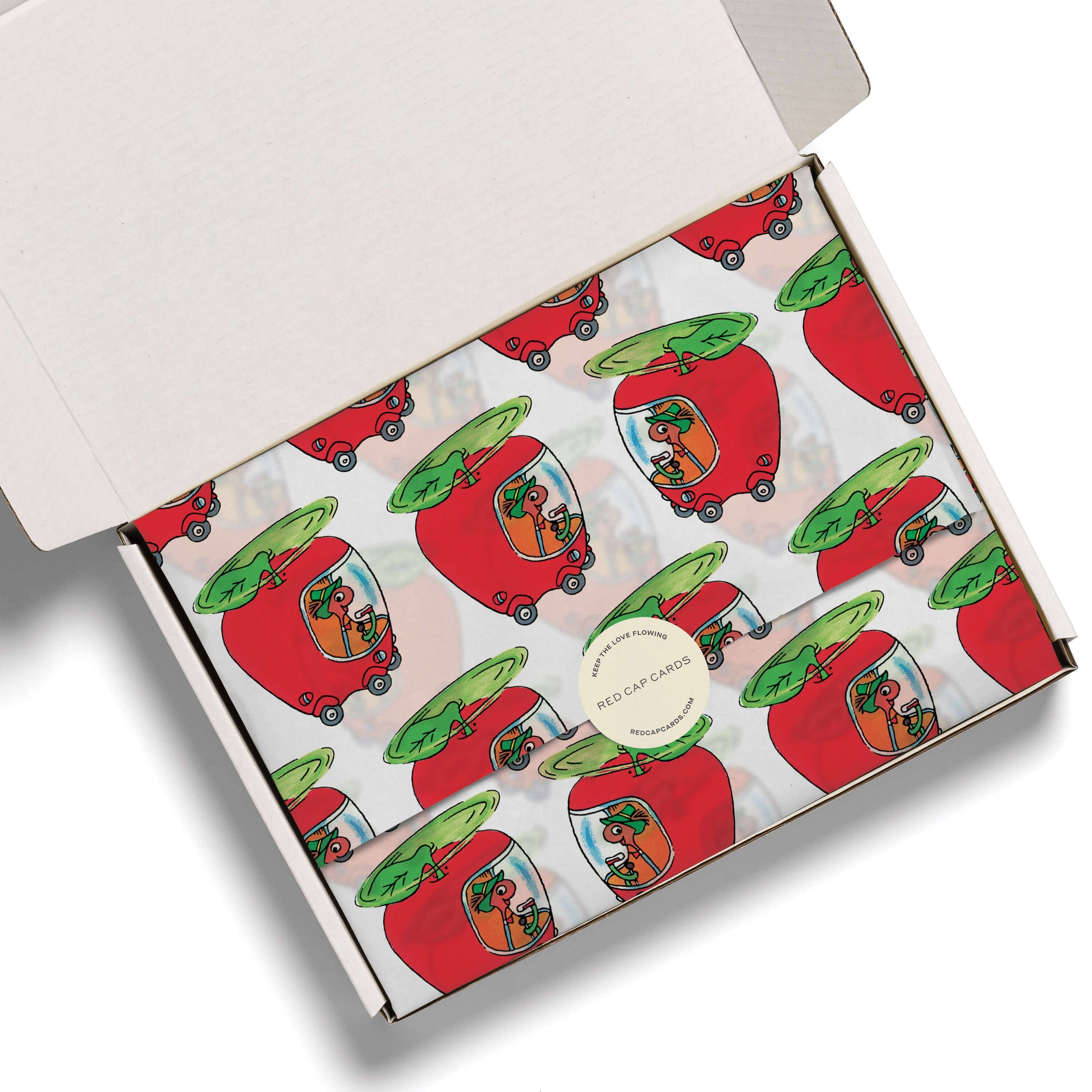 Tissue Paper: Lowly's Apple Car