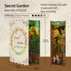 DIY Miniature House Book Nook Kit: Secret Garden