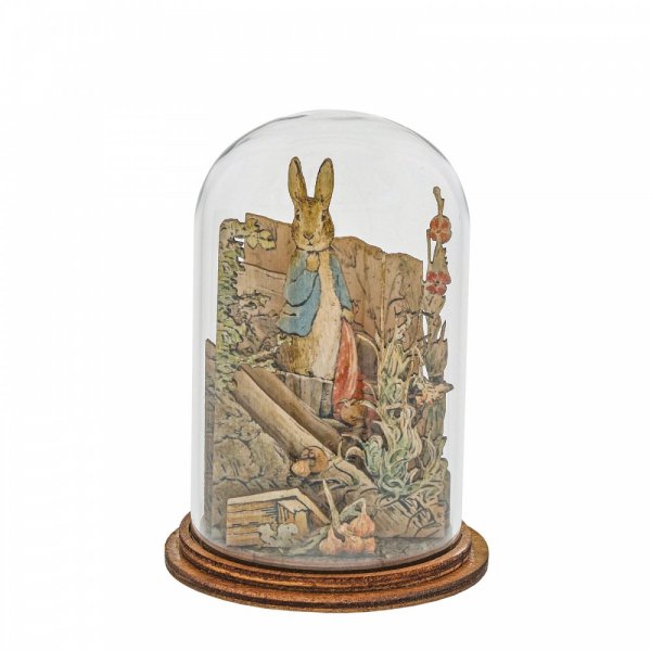 Glass Decoration: Peter Rabbit in Onion Patch