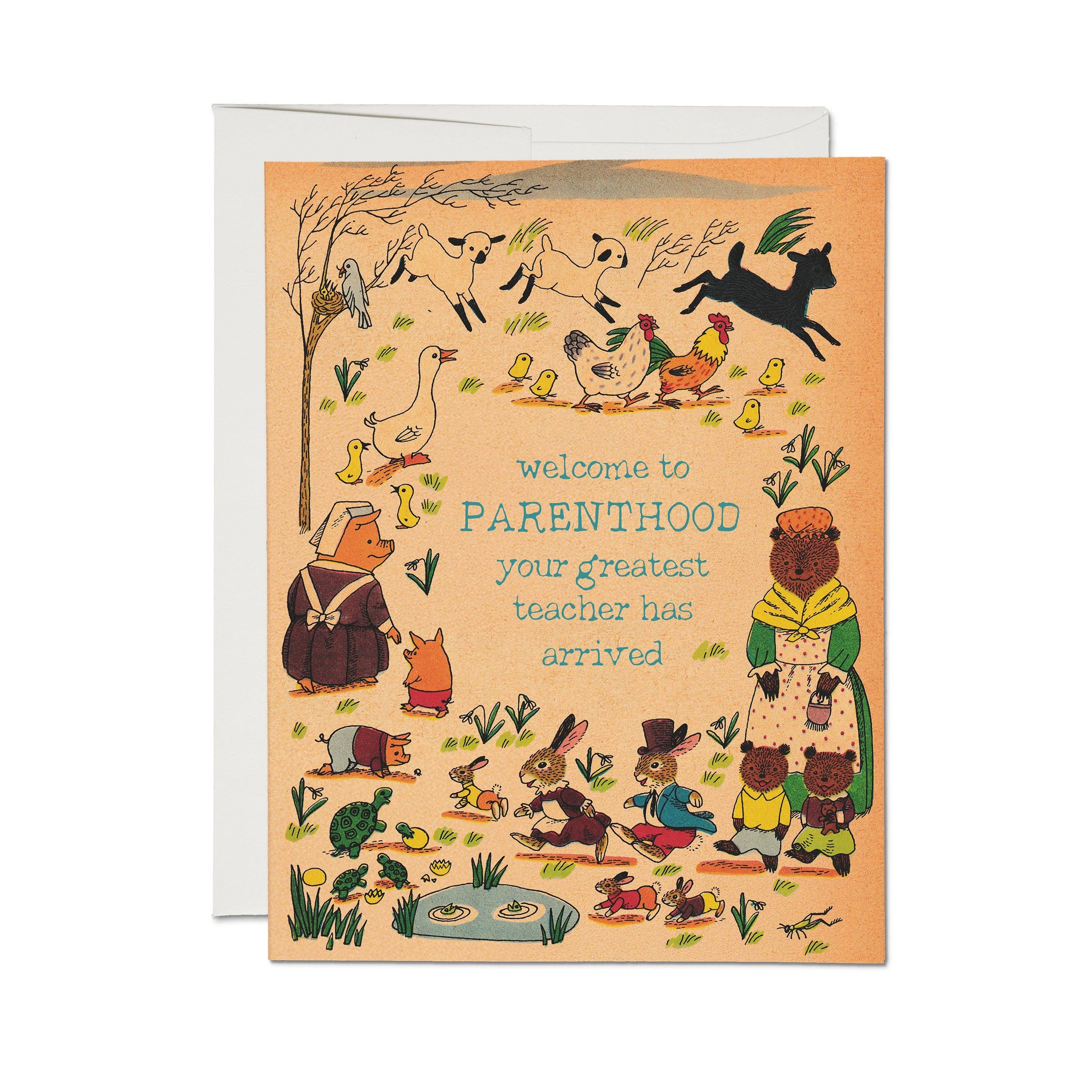 Greeting Card, Richard Scarry, Parenthood