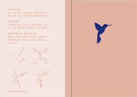 3D Greeting Card: Hummingbird - Tales for Tadpoles