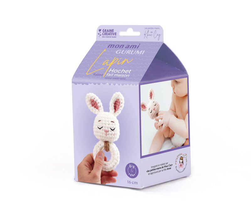 Crochet Kit: Rabbit Rattle