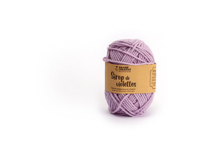Lilac Cotton Yarn