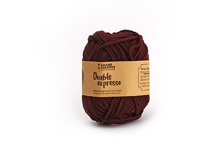 Cotton Yarn 27g: Chocolate