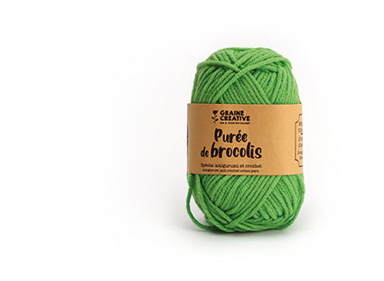 Cotton Yarn 27g: Apple Green