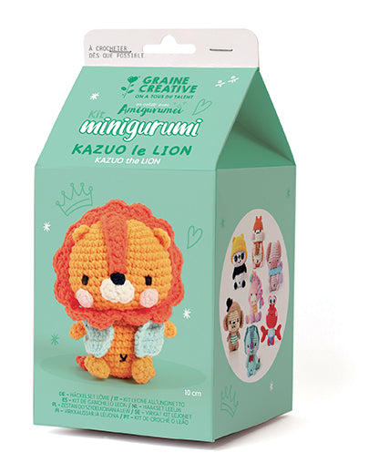 Minigurumi Kit: Kazuo the Lion