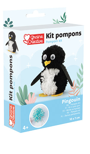 Pom Pom Kit: Penguin