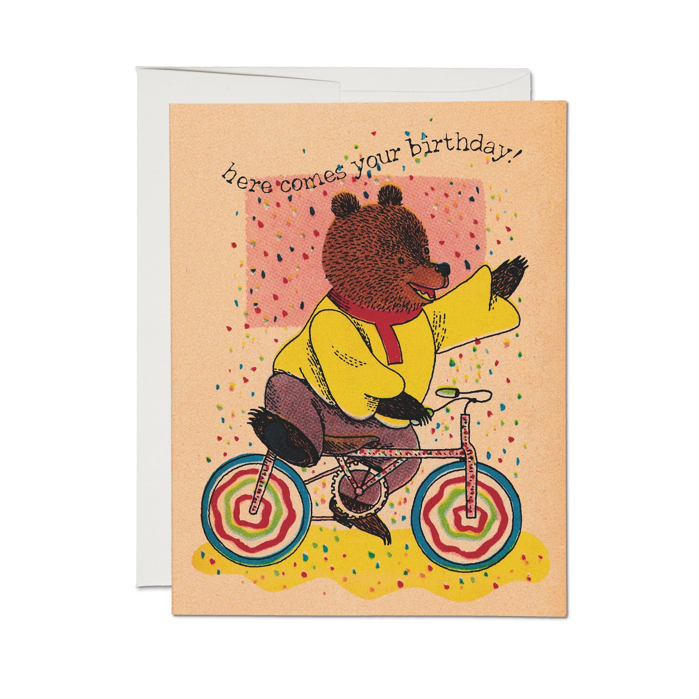 Greeting Card: Richard Scarry, Cycling Bear