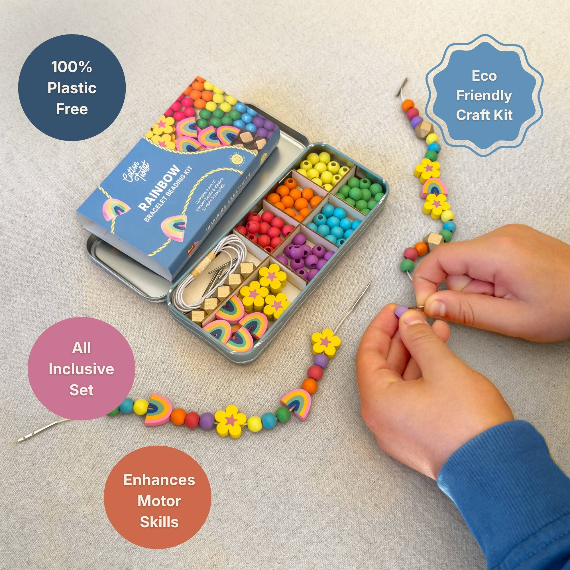 Bead Kit: Rainbow Bracelet