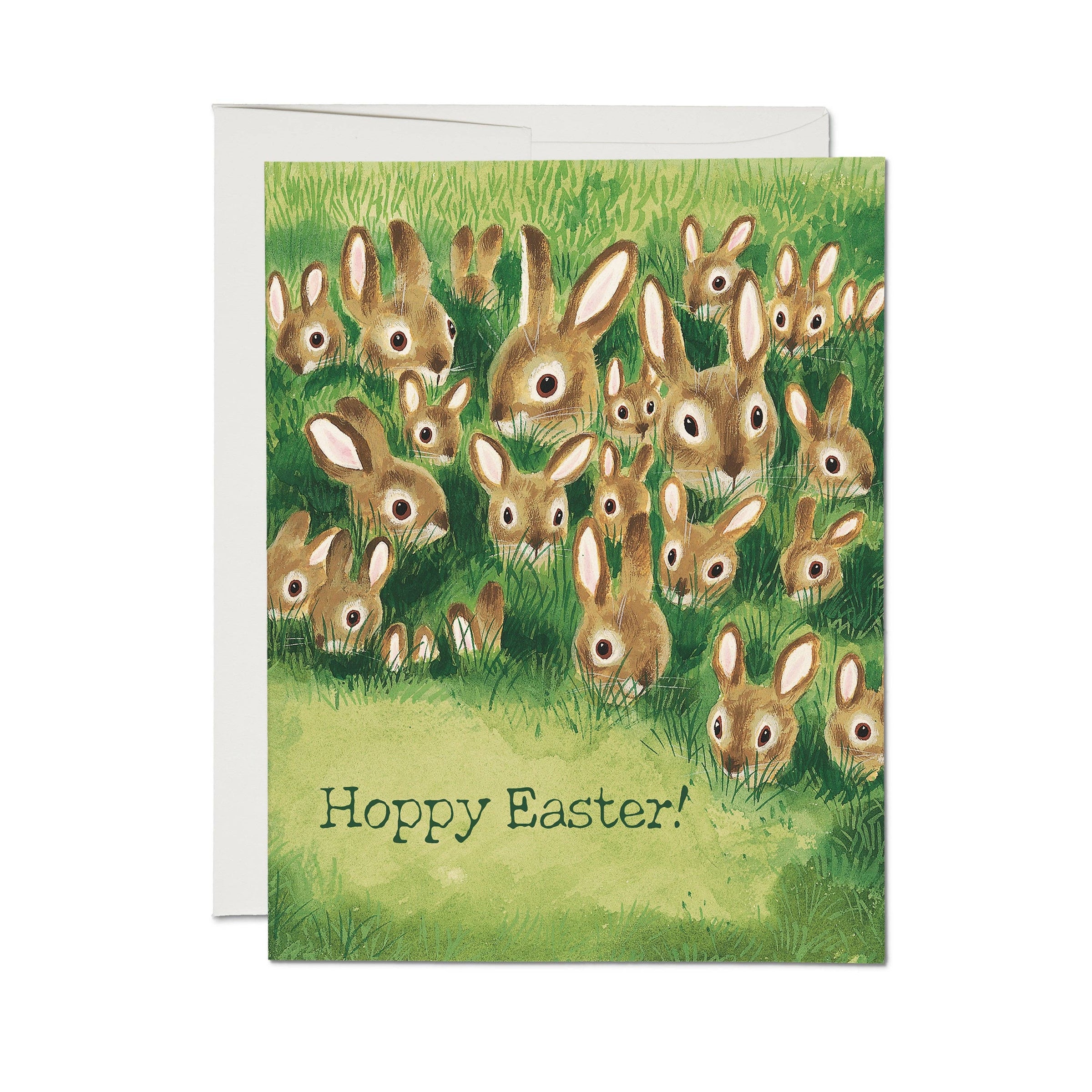 Greeting Card: Richard Scarry, Rabbit Family