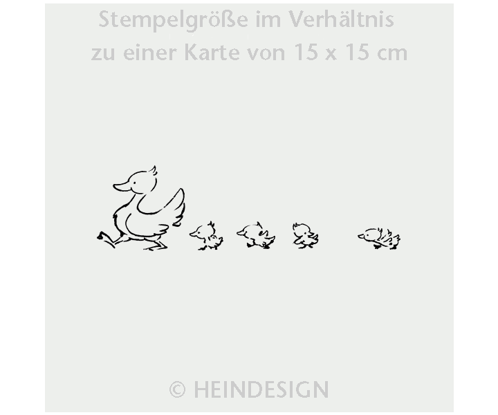 Stamp: Duck Family