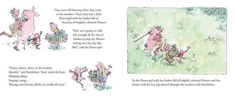 John Yeoman: Rumbelow's Dance, illustrated by Quentin Blake