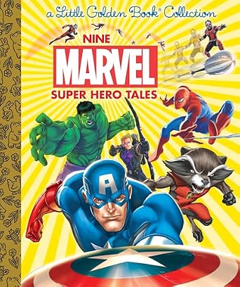Golden Books: Nine Marvel Super Hero Tales (Second-Hand)