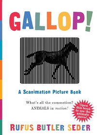 Rufus Butler Seder: Gallop!: A Scanimation Picture Book (Second-Hand)