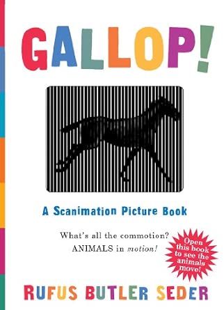 Rufus Butler Seder: Gallop!: A Scanimation Picture Book (Second-Hand)