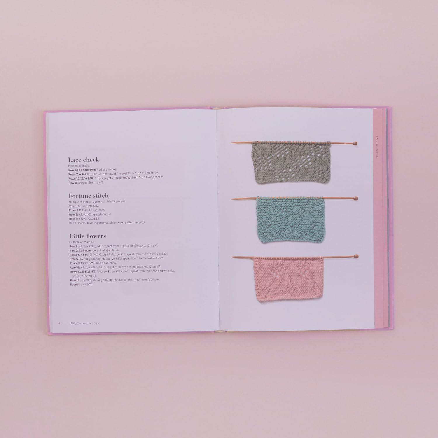 Laura Valfort: 200 Knit Stitches